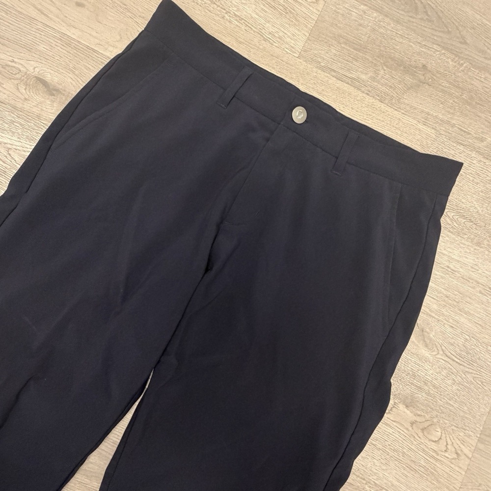 Primo Golf Jogger Pants Mens 30 Navy Blue Performance Stretch Zipper Cuffs
